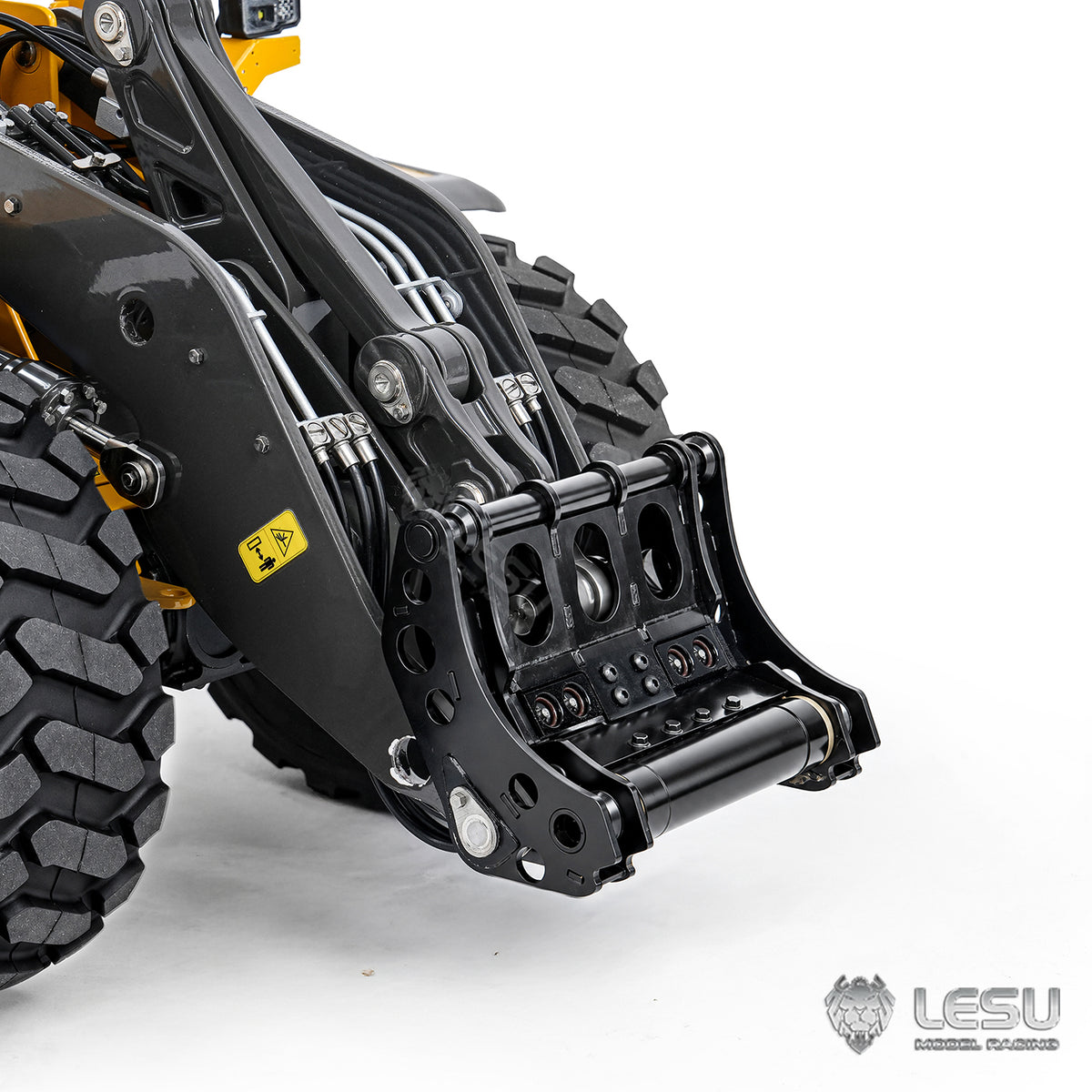 TOUCAN RC HOBBY LESU 1/14 Hydraulic RC Wheel Loader L220H Metal Model 4WD Brushless Motor 2 Speed Drive Differential Lock Quick Release Bucket Sound