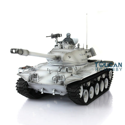 Henglong 1/16 TK7.0 Plastic 3839 USA Walker Bulldog M41A3 RTR RC Tank Infrared System BB Smoke Unit Sounds Lights Model