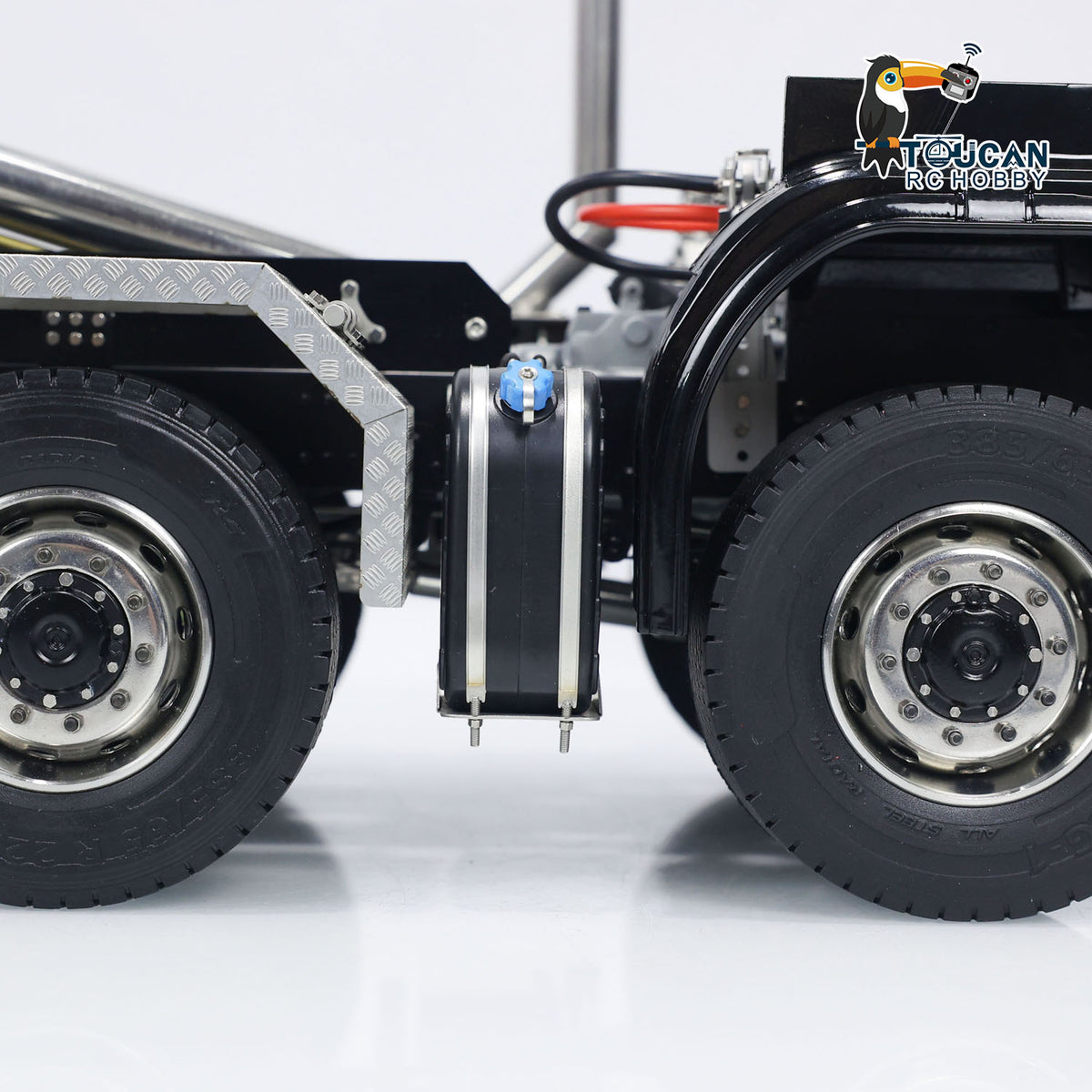 16. 1/14 RC 8x8 Construction Tipper TH-X SC-G88 Sound System and ESC Panel  
