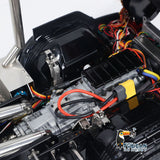 16. 1/14 RC 8x8 Construction Tipper TH-X SC-G88 Sound System and ESC Panel Blue

