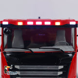 16. 1/14 RC 8x8 Construction Tipper TH-X SC-G88 Sound System and ESC Panel Red  
