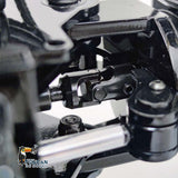 XDRC 1/14 6X6 Remote Control Dumper Car RC Hydraulic Articulated Truck Model With Servo Motor Sound Light Hydraulic System