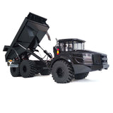 XDRC 1/14 6X6 Remote Control Dumper Car RC Hydraulic Articulated Truck Model With Servo Motor Sound Light Hydraulic System
