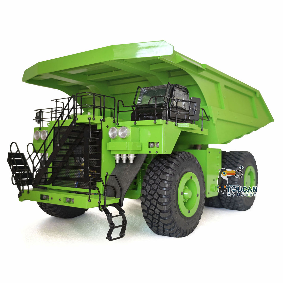 1/20 LZGH-C793D Ready to Run Metal RC Hydraulic Dump Truck Off-Road Rock Tread