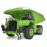 1/20 RC Metal Hydraulic Mine Truck 793D Dumper Flysky I6X Radio Light System Heavy Tipper Truck for Mining Excavator Model