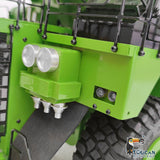1/20 RC Metal Hydraulic Yellow Mine Truck 793D Dumper Tipper Model Car I6X Radio ESC Motor Servo Light Warning Sound System