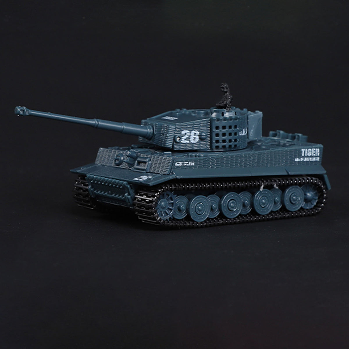 TOUCAN RC HOBBY 1:72 Ready to Run Mini Tank RC German Tiger Toy WW2 Battle Tank Easy Model 2.4G Painted and Assembled for Multiplayer Games