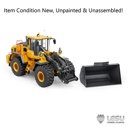 TOUCAN RC HOBBY LESU 1/14 Hydraulic RC Wheel Loader L220H Metal Model 4WD Brushless Motor 2 Speed Drive Differential Lock Quick Release Bucket Sound