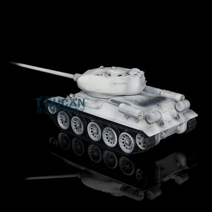 Henglong 1/16 TK7.0 Sowjetischer T34-85 I RC RTR BB IR Panzer 3909 mit 360°-Turm FPV Metallketten Kettenräder Leiträder Rauch Sound