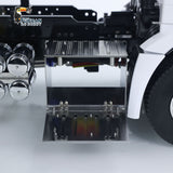 MD 6X6 Dumper Metal 1/14 Hydraulic Dump Truck with 2-Speed Gearbox and HotRC 10CH Radio including Lights Sound Battery Charger without Locking Differential
