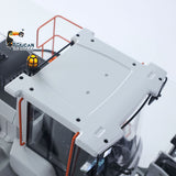 MTM E260L Metal 1/14 Loader Hydraulic Construction Vehicle with 5CH Reversing Valve and 4x4 Axle System White Finished Ready to Run Battery Excluded