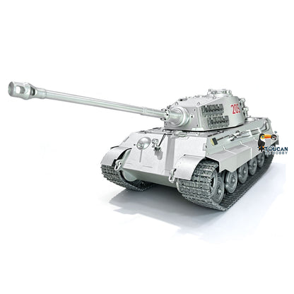 TOUCAN RC HOBBY Henglong 1/16 King Tiger Heavy RC Tank 3888 Metal Remote Control Military Tanks BB Firing 360 Degree Turret Smoke Light Sound