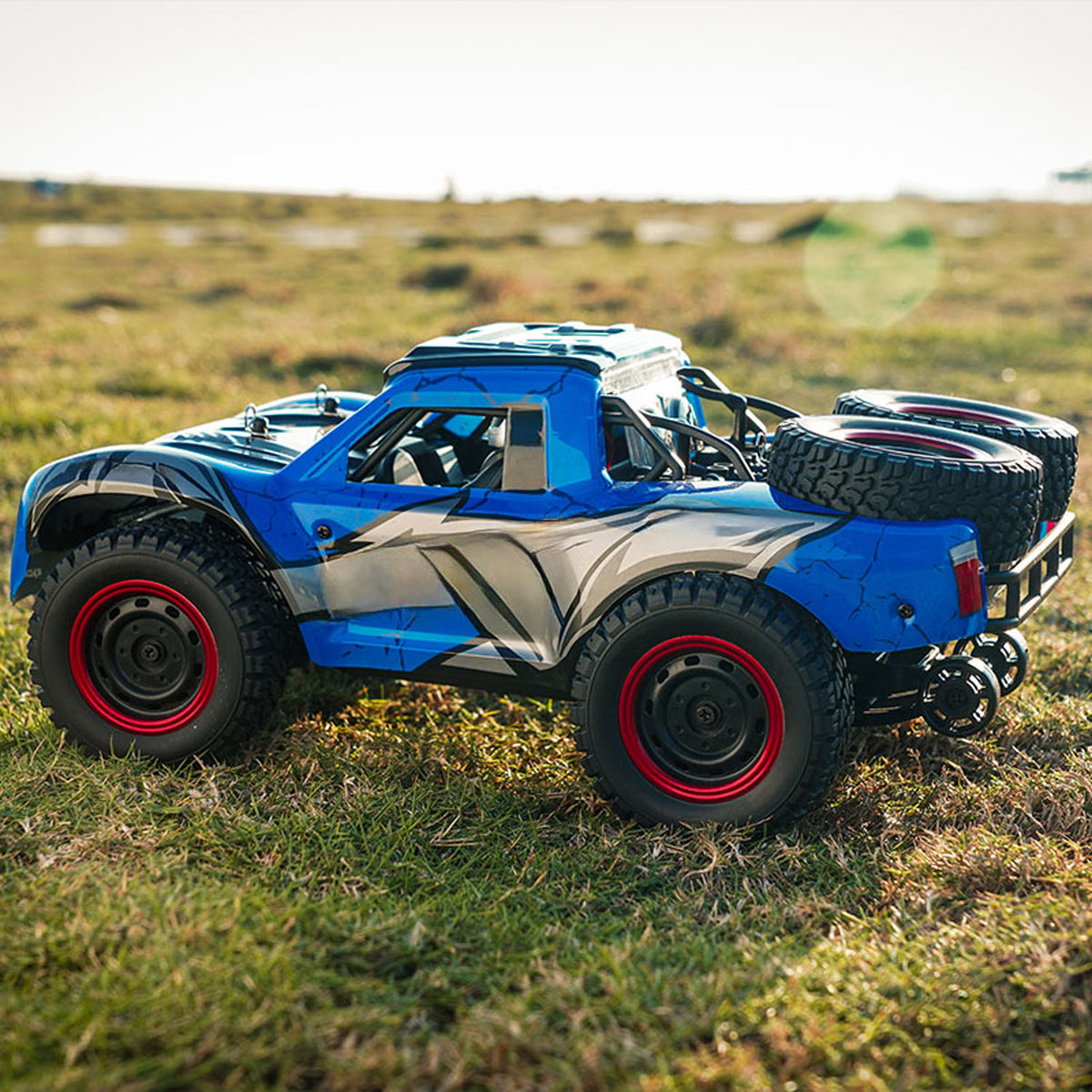 TOUCAN RC HOBBY 1/14 2.4GHz Remote Control High Speed Car 48KM/H 4*4 Off Road Vehicle Q130A RTR Car Carbon Brush Motor ESC LED Lights Battery