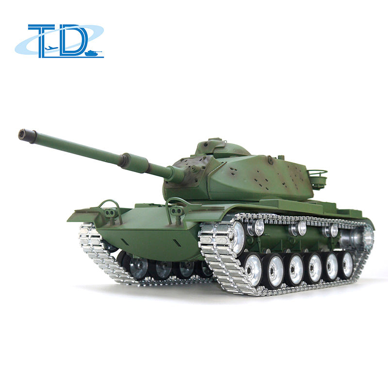 TOUCAN RC HOBBY TD M60A3 USA 1/16 RC Tank Remote Control Battle Tanks Metal Wheel Track Sprocket Painted and Assembled 60*23*21cm