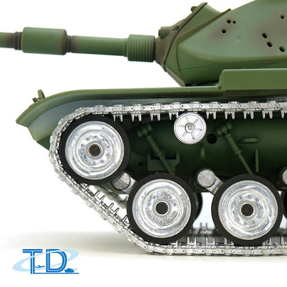 TOUCAN RC HOBBY TD M60A3 USA 1/16 RC Tank Remote Control Battle Tanks Metal Wheel Track Sprocket Painted and Assembled 60*23*21cm