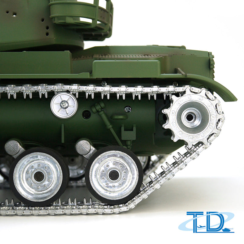 TOUCAN RC HOBBY TD M60A3 USA 1/16 RC Tank Remote Control Battle Tanks Metal Wheel Track Sprocket Painted and Assembled 60*23*21cm