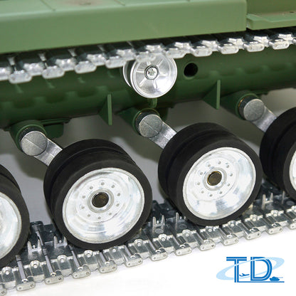 TOUCAN RC HOBBY TD M60A3 USA 1/16 RC Tank Remote Control Battle Tanks Metal Wheel Track Sprocket Painted and Assembled 60*23*21cm