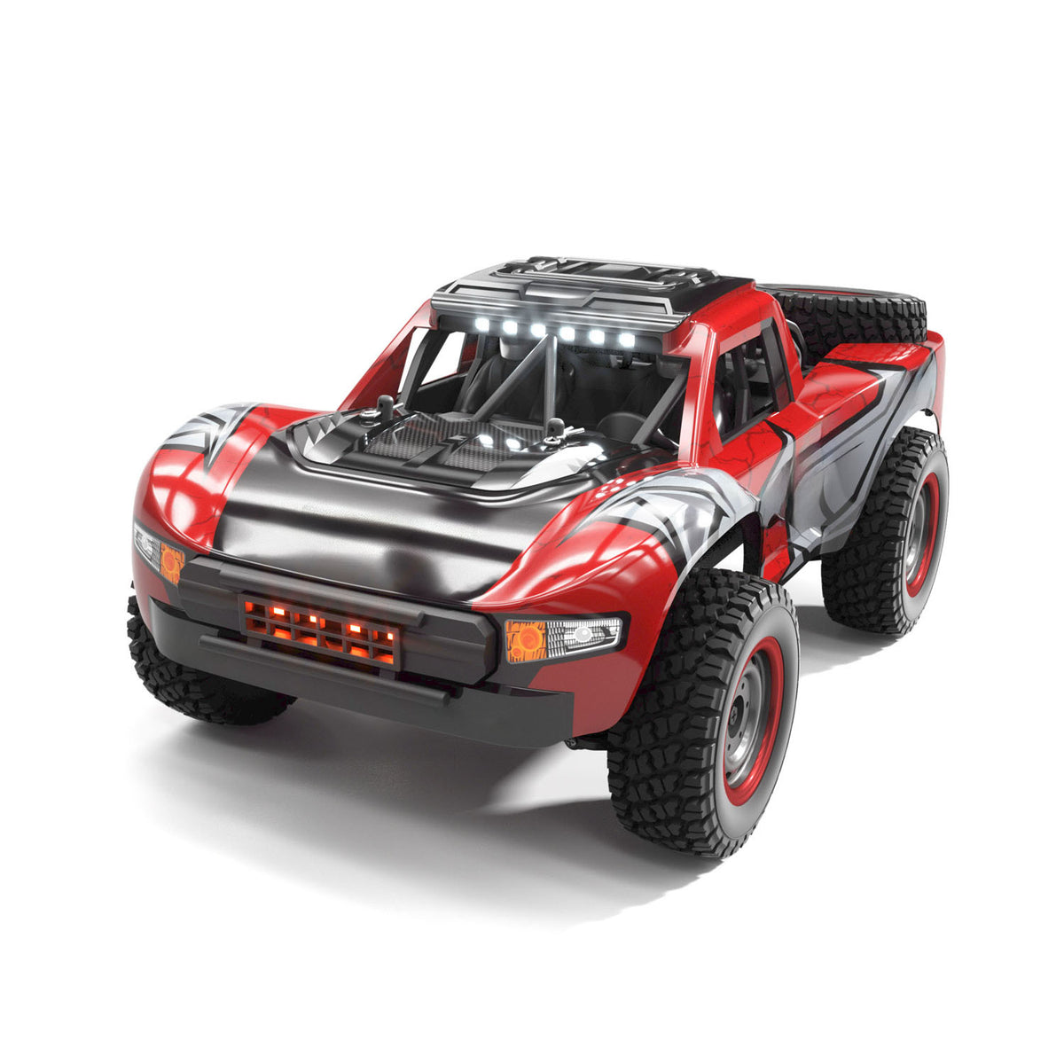 TOUCAN RC HOBBY 1/14 2.4GHz Remote Control High Speed Car 48KM/H 4*4 Off Road Vehicle Q130A RTR Car Carbon Brush Motor ESC LED Lights Battery