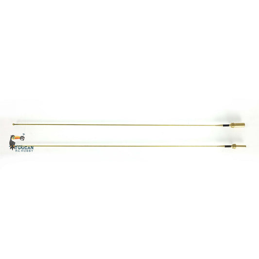 IN Stock 1Pair Metal Antenna for HL 1/16 Scale RC Tank Heng Long Leopard2A6 3889 Electric Wheeled Model Spare Parts Decoration