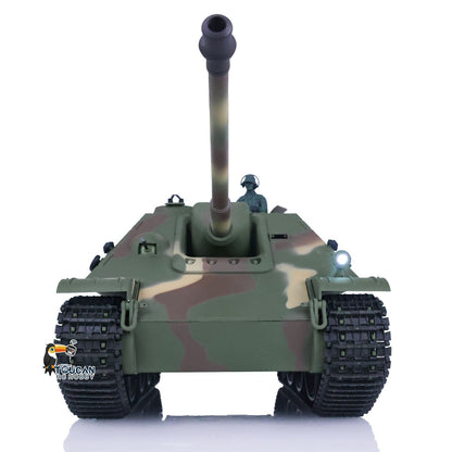 Henglong 1/16 Plastic TK7.0 3869 German Jadpanther RTR RC Tank BB Unit Infrared Combat Smoke Sound Lights Metal Barrel