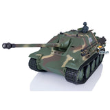 Henglong 1/16 TK7.0 Verbesserter BB IR Jadpanther FPV RTR RC-Modellpanzer 3869 mit Metallketten, Laufrädern, Kettenrädern und Leiträdern, Rauch