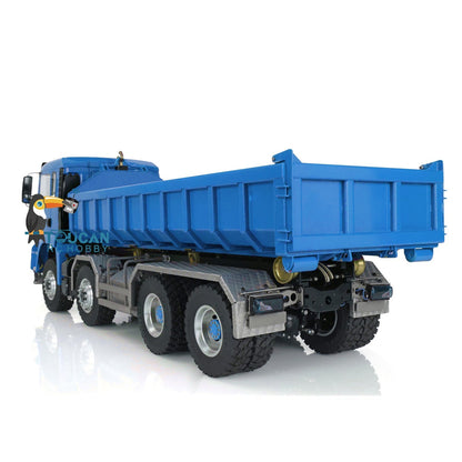 TOUCAN RC HOBBY LESU 1/14 TGS 8*8 RC Hydraulic Dumper Truck Lorry Remote Control Tipper Lights Sound Two Speed ESC Motor 3T Differential Lock Steering Servo