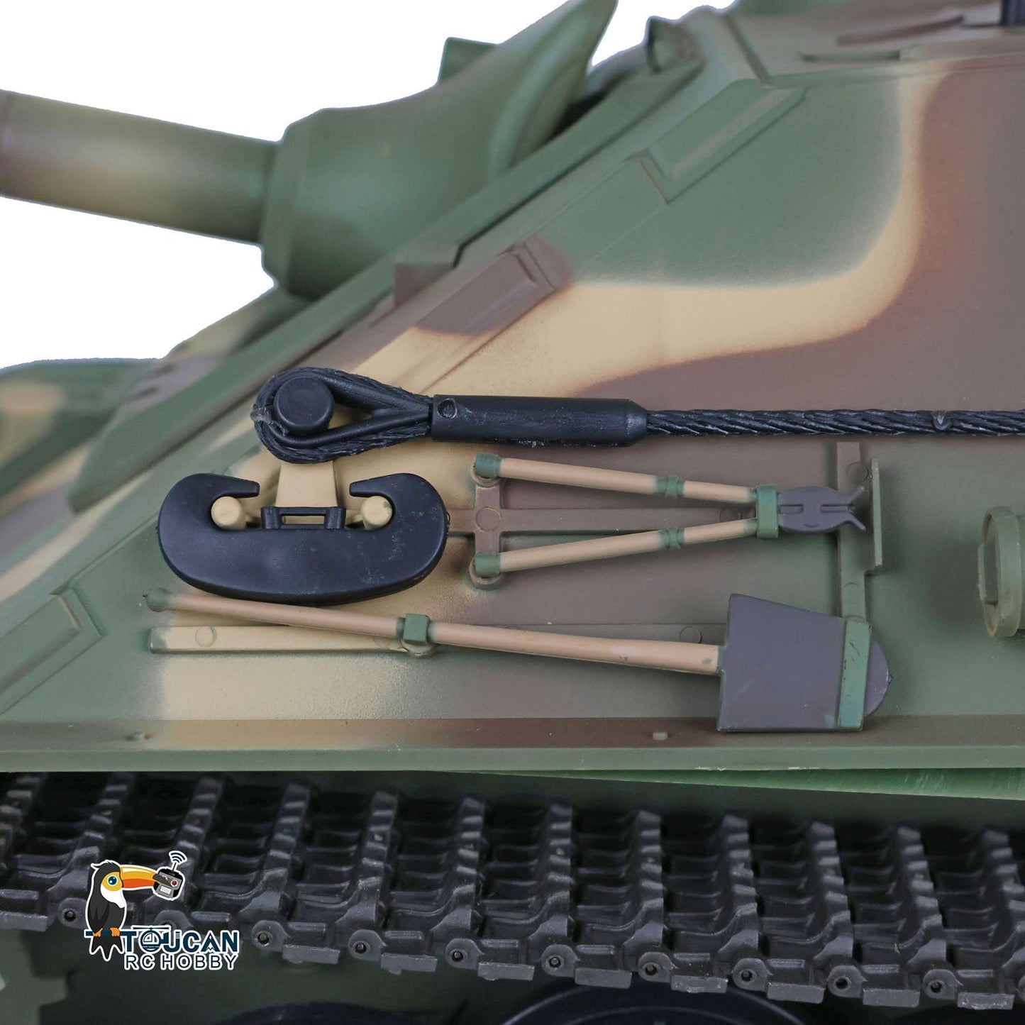 Henglong 1/16 TK7.0 Plastic German Jadpanther 3869 RTR RC Tank FPV Infrared Combat BB Unit Smoke Steel Gearbox Metal Barrel