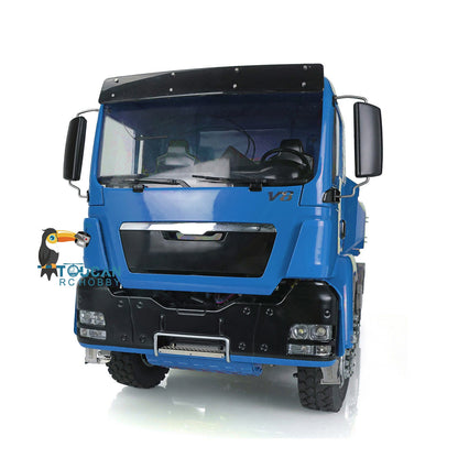 TOUCAN RC HOBBY LESU 1/14 TGS 8*8 RC Hydraulic Dumper Truck Lorry Remote Control Tipper Lights Sound Two Speed ESC Motor 3T Differential Lock Steering Servo