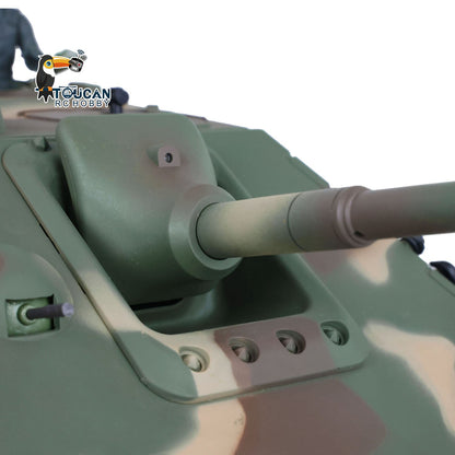 Henglong 1/16 TK7.0 Promotion German Jadpanther 3869 RTR RC Tank FPV Infrared Combat Smoke BB Unit Metal Sprockets Idlers Wheels Tracks Steel Gearbox