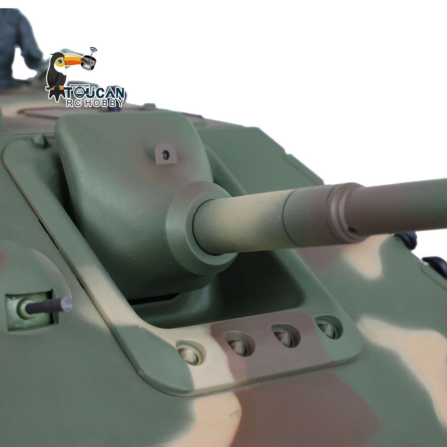 Henglong 1/16 TK7.0 3869 German Jadpanther RTR RC Tank IR BB Smoke Unit Lights 2 Sounds Metal Sprockets Idlers Road Wheels Tracks Gearbox Barrel