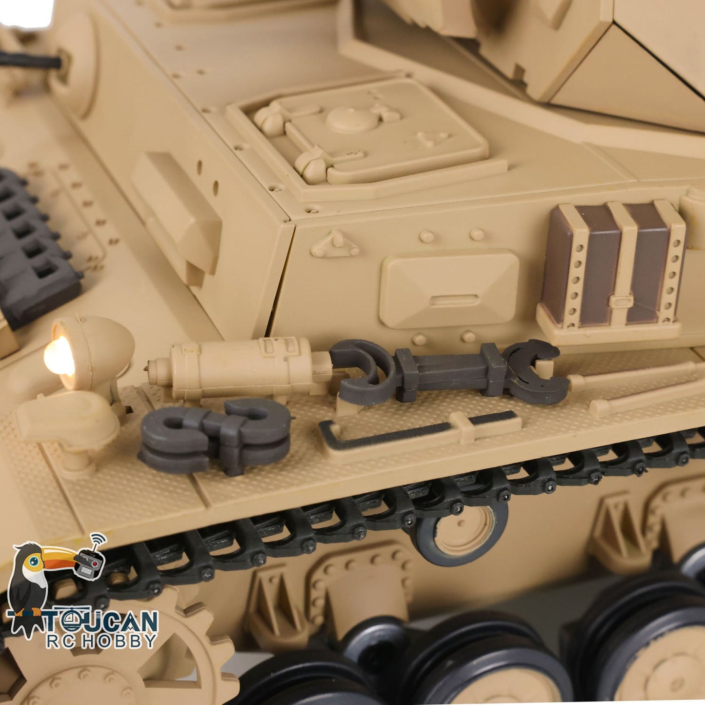 Henglong 1/16 Plastic TK7.0 3858/3859 German Panzer IV F2 F RTR RC Tank FPV Infrared Comkbat 360 Degrees Turret Smoke BB Steel Driving Gearbox Metal Barrel