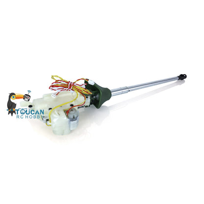 IN Stock Henglong Metal Recoil Barrel BB Unit For 1/16 6.0 7.0 RC Tank 3909/3888A/3869/3818 With Shooting Gearbox wires Vehicle Model