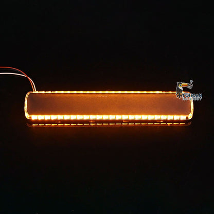 BITRC LED-Kabinenwarnleuchte 24-Modus für TAMIYA 1/14 RC-LKW-Traktor-LKW-Modelle DIY Dupmer Auto-Ersatzteile