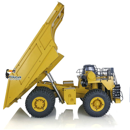 1/20 LZGH-C793D Ready to Run Metal RC Hydraulic Dump Truck Off-Road Rock Tread