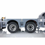 FuryBear 1/14 Scale Broshuis 2+5Axle Metal Heavy Trailer W/ Motor Servo ESC Light Sticker For TAMIYA RC Tractor Truck Model