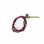 Metal Mini Machine Gun with LED Lights Upgrade DIY Parts for Heng Long 1/16 Scale RC Radio Control Tank Model Parts Golden Color