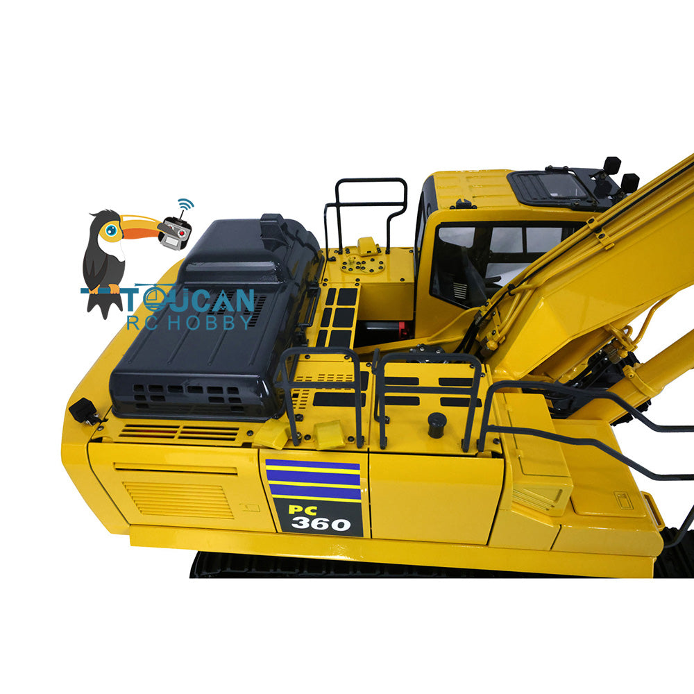 PC360 DIM P3-11 1/12 Metallhydraulik RC RTR Bagger LKW Modell ESC Lichtsystem Motor Servo FS I6s Controller Aufkleber 