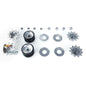 RC Tank Accessory 1Pair Metal Sprockets Driving Wheels And 1Pair Idler Wheels for 1/16 Heng Long USA M1A2 Abrams 3918 Model