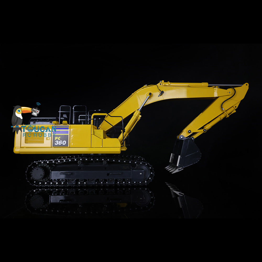 PC360 DIM P3-11 1/12 Metallhydraulik RC RTR Bagger LKW Modell ESC Lichtsystem Motor Servo FS I6s Controller Aufkleber 