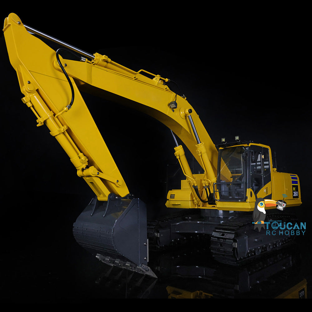 PC360 DIM P3-11 1/12 Metallhydraulik RC RTR Bagger LKW Modell ESC Lichtsystem Motor Servo FS I6s Controller Aufkleber 