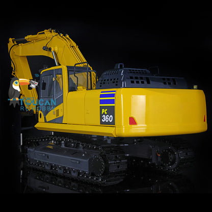 PC360 DIM P3-11 1/12 Metallhydraulik RC RTR Bagger LKW Modell ESC Lichtsystem Motor Servo FS I6s Controller Aufkleber 