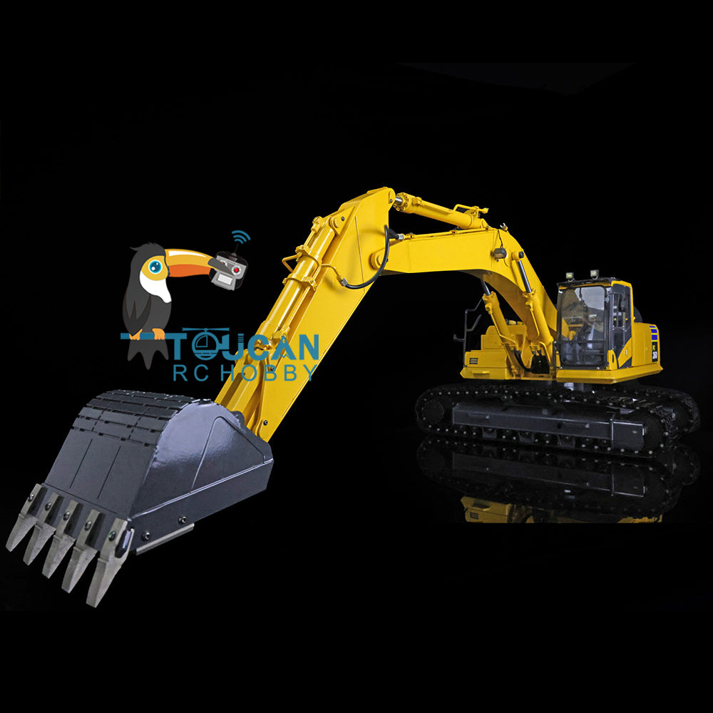PC360 DIM P3-11 1/12 Metallhydraulik RC RTR Bagger LKW Modell ESC Lichtsystem Motor Servo FS I6s Controller Aufkleber 