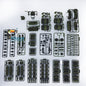 IN Stock Heng Long Plastic Sprockets Road Wheels Idlers Telescopic Barrel Accessories Package For 3939 Russian T72 RC Tank Vehicle Model