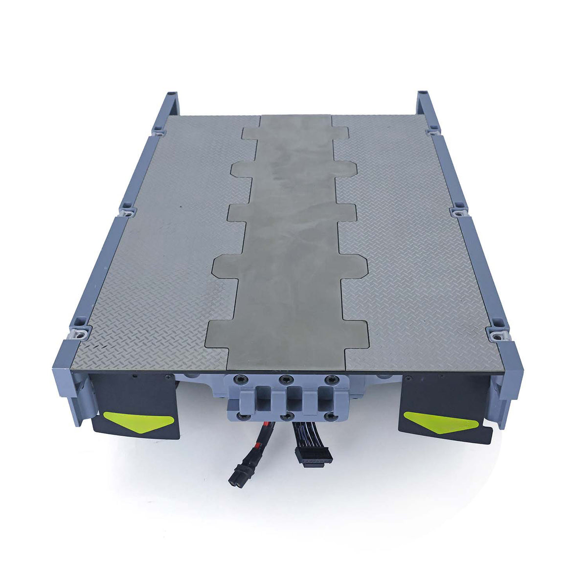 Metall CNC Flache Moudule Anhänger Modul für 1/14 NOOXION 2 + 5 achsen RC anhänger Tamiya Anhänger Fernbedienung Traktor Lkw DIY modelle