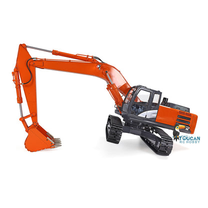 TOUCAN RC HOBBY JZM DIM-H3 1/12 RC Hydraulic Excavator Steel Aluminum Alloy Construction Vehicle with 3-Way Valve for Model Hobbyists