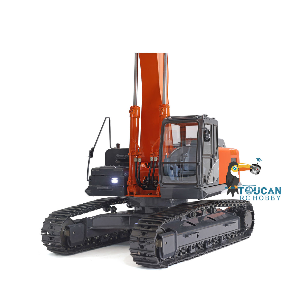 TOUCAN RC HOBBY JZM DIM-H3 1/12 RC Hydraulic Excavator Steel Aluminum Alloy Construction Vehicle with 3-Way Valve for Model Hobbyists