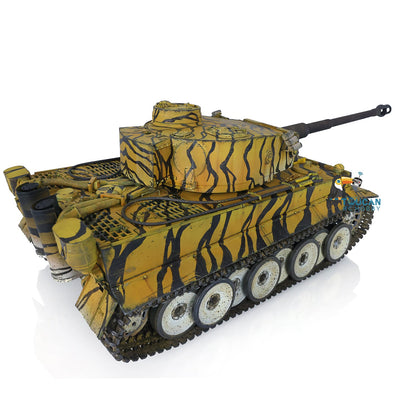 Henglong 1/16 Promotion TK7.0 German Tiger I RTR RC Tank 3818 Special Spray Painting with Barrel Recoil FPV IR BB Smoke Metal Tracks Sprockets Idlers Wheels Gearbox