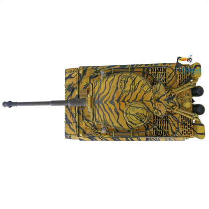 Henglong 1/16 TK7.0 German Tiger I RC Main Battle Tank 3818 Remote Control Customized Color Metal Barrel Gearbox Road Wheels FPV