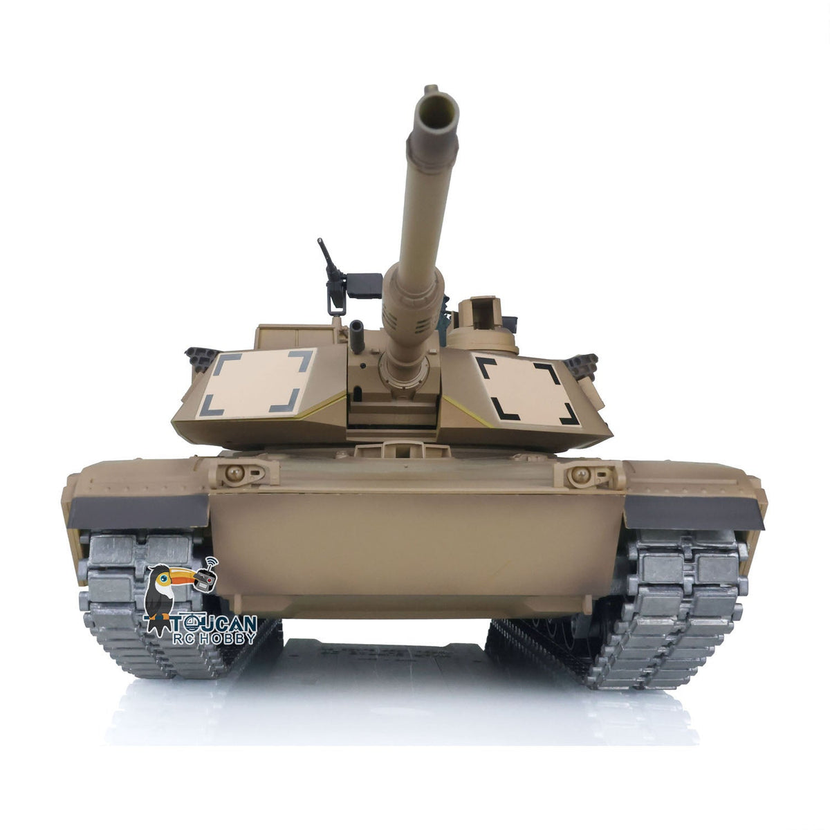 Henglong 1/16 TK7.0 2.4G Promotion USA Abrams M1A2 3918 RTR RC Tank Model with BB IR Smoke Metal Barrel Sprockets Idlers Wheels