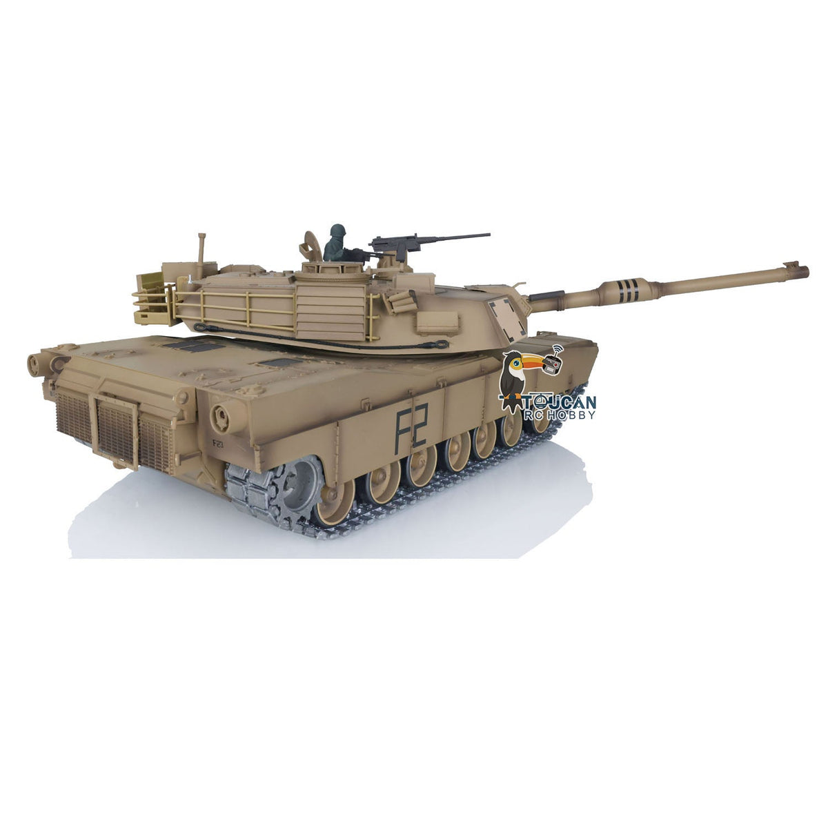 Henglong 1/16 TK7.0 2.4G Promotion USA Abrams M1A2 3918 RTR RC Tank Model with BB IR Smoke Metal Barrel Sprockets Idlers Wheels